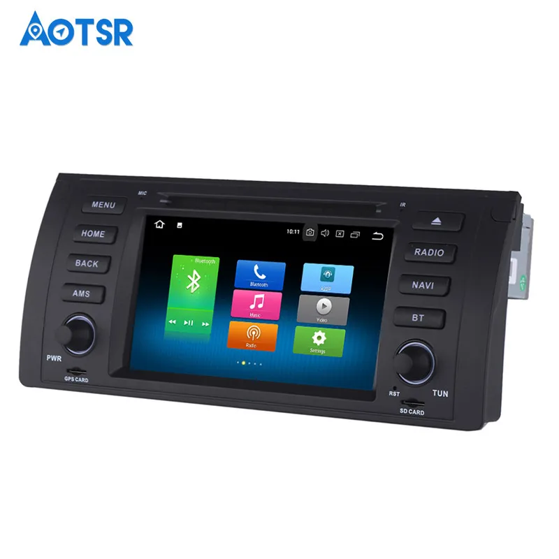 Clearance 1 din Android 8.0 Car Multimedia for BMW E39 E53 X5 Radio 2001 2002 2003 with Car DVD Player GPS Navi 9