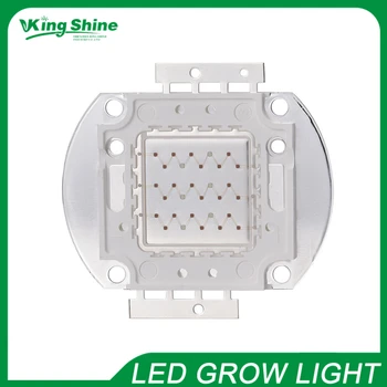 

Cob Led grow light chip 30w red and blue light beads red blue 660 460nm chip