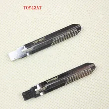 No.02 TOY43AT ключа для Toyota Camry рейтц Выгравированный линейный ключ лезвие для стрижки
