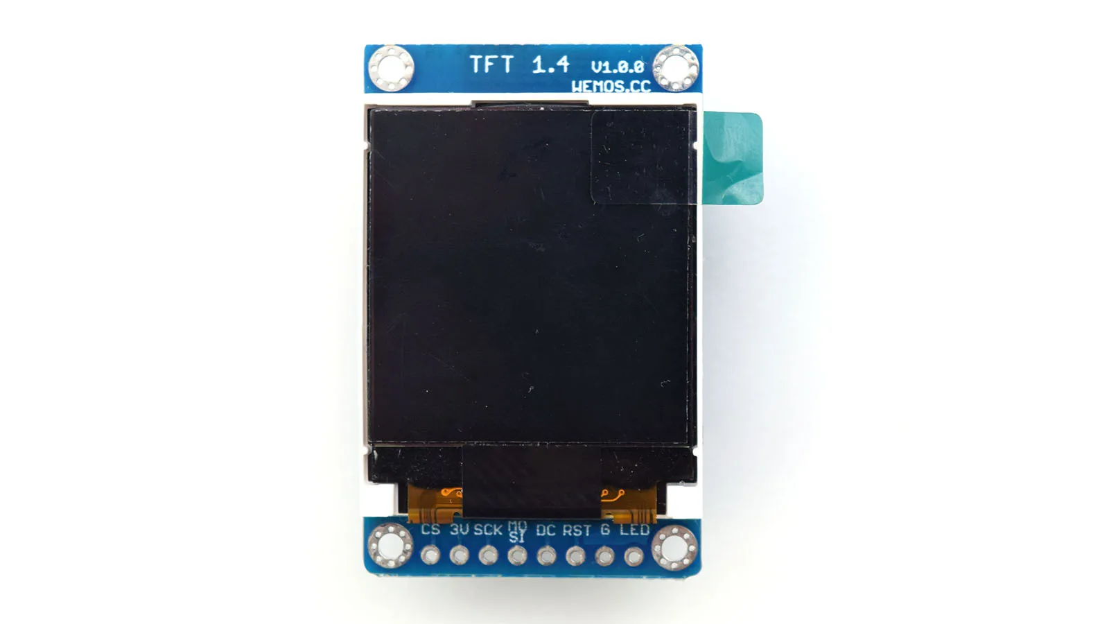 Tft 1.4 Shield V1.0.0 For Wemos D1 Mini 1.44" Inch 128x128 Spi Lcd