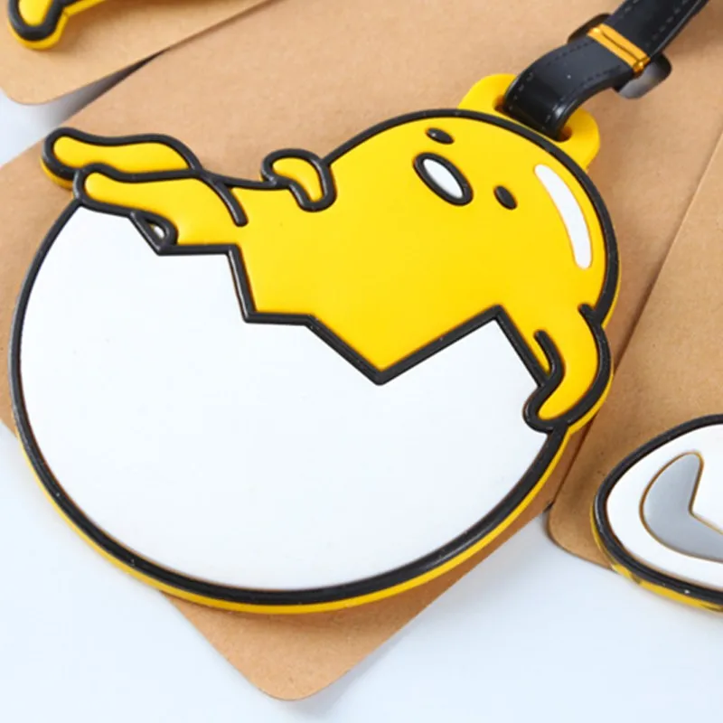 Креативная японская бирка для багажа Lazy Egg Jun Yolk мультфильм аксессуары