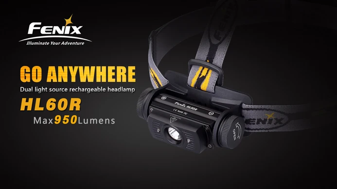 Новинка 2016 налобный фонарь Fenix HL60R Cree XM L2 U2 нейтральный светодиодный со