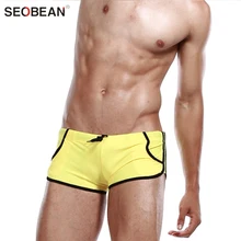 Мужские плавки для купания, однотонные, 5 цветов, для мужчин, купальник для водных видов спорта, пляжные плавки, шорты, maillot de bain