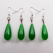 Brincos Ohrringe телефон оптом стильные серьги отлично с зелёными камнями серьги в форме капли слово для женщин ювелирные изделия