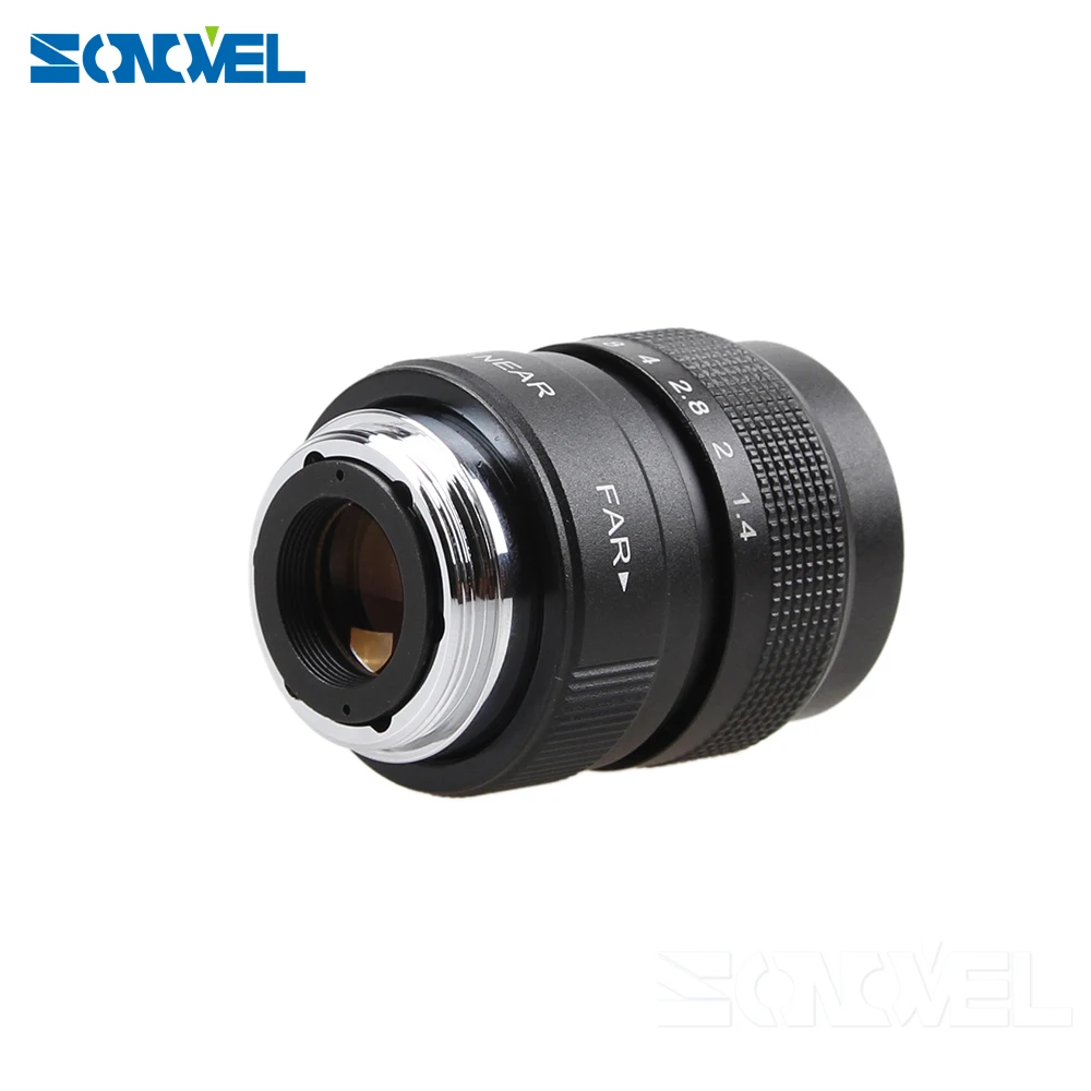 25 мм F1.4 CC ТВ для камеры наружного наблюдения+ C крепление для Sony E Mount Nex-5T Nex-3N Nex-6 Nex-7 Nex-5R A6300 A6100 A6000 A5100 A5000 A6500 A3100