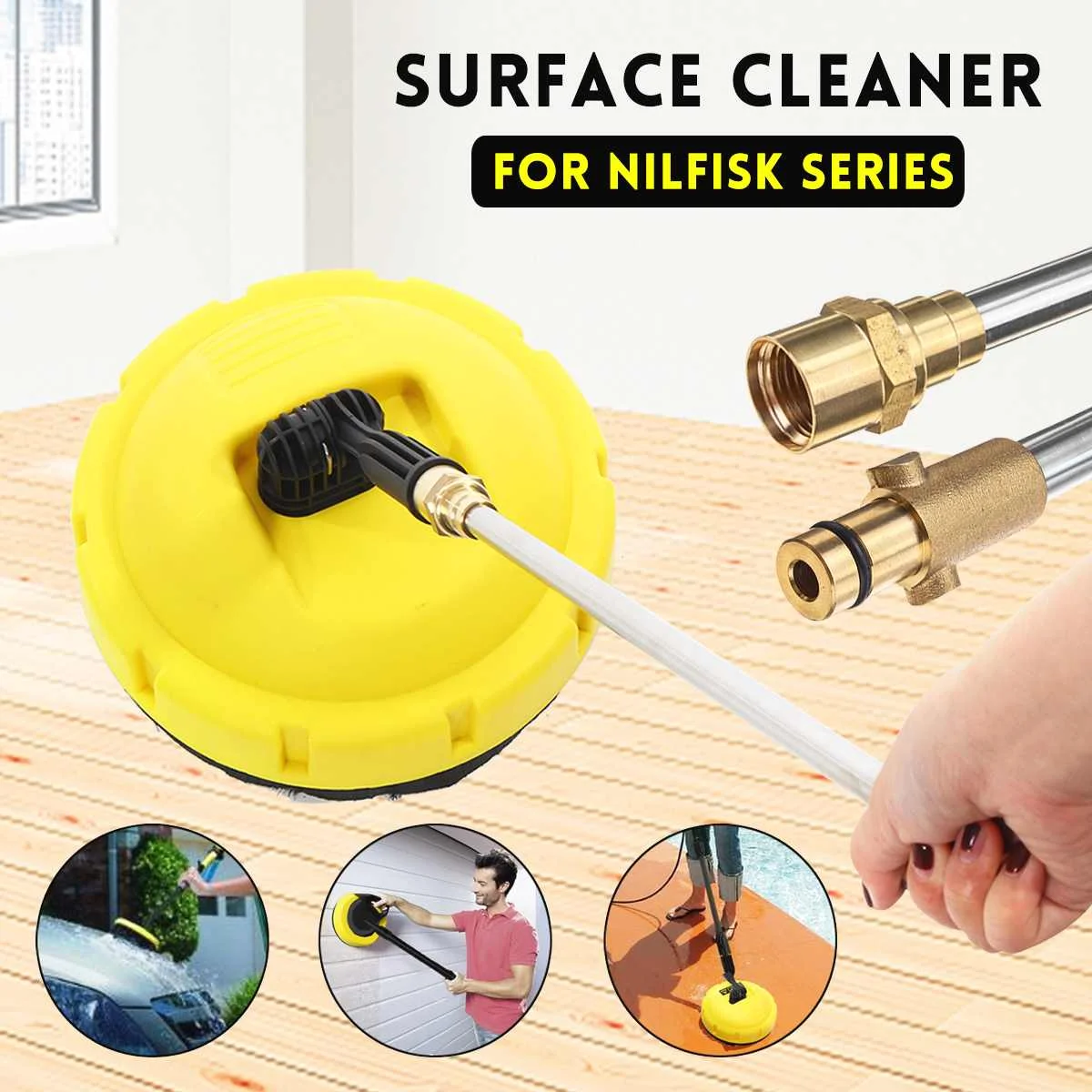 

Rotary Surface Pressure Washer Cleaning Machine Floor Brushing For Nilfisk Cleaning Appliances