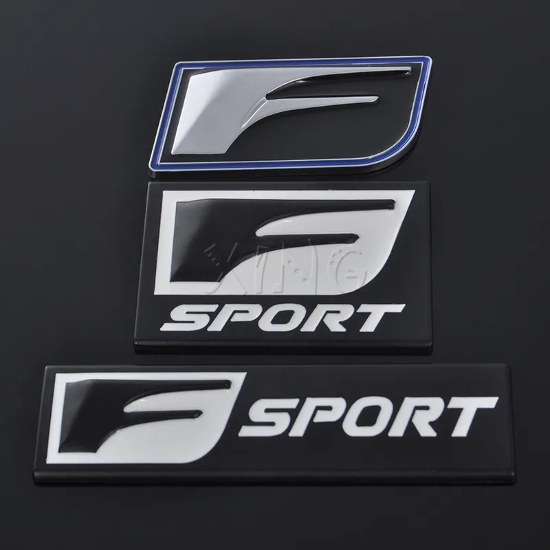 Металлическая Наклейка для Lexus F SPORT IS ISF GS RX RX300 RX350 ES IS250 ES350 LX570 CT200|metal car decal|car stickers