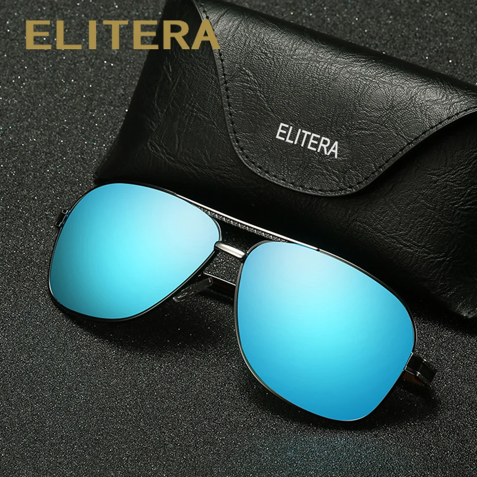ELITERA высокое качество фирменный дизайн квадратные солнцезащитные очки для