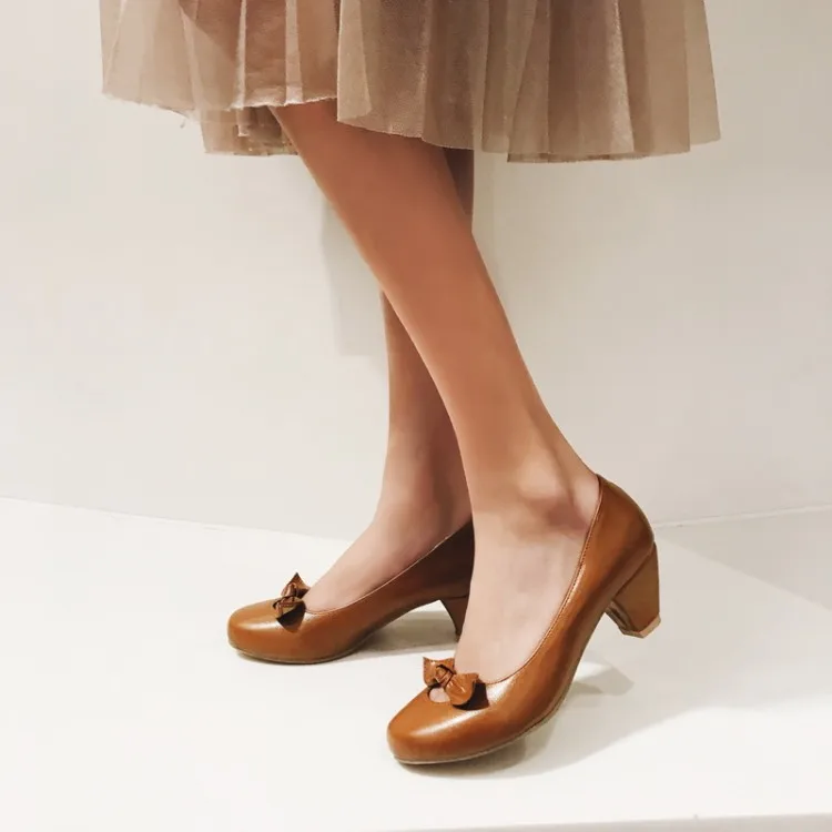 

Big Size 11 12 13 14 15 16 17 ladies high heels women shoes woman pumps Women's Shoes, Butterfly Knots, High-heeled Single Shoes