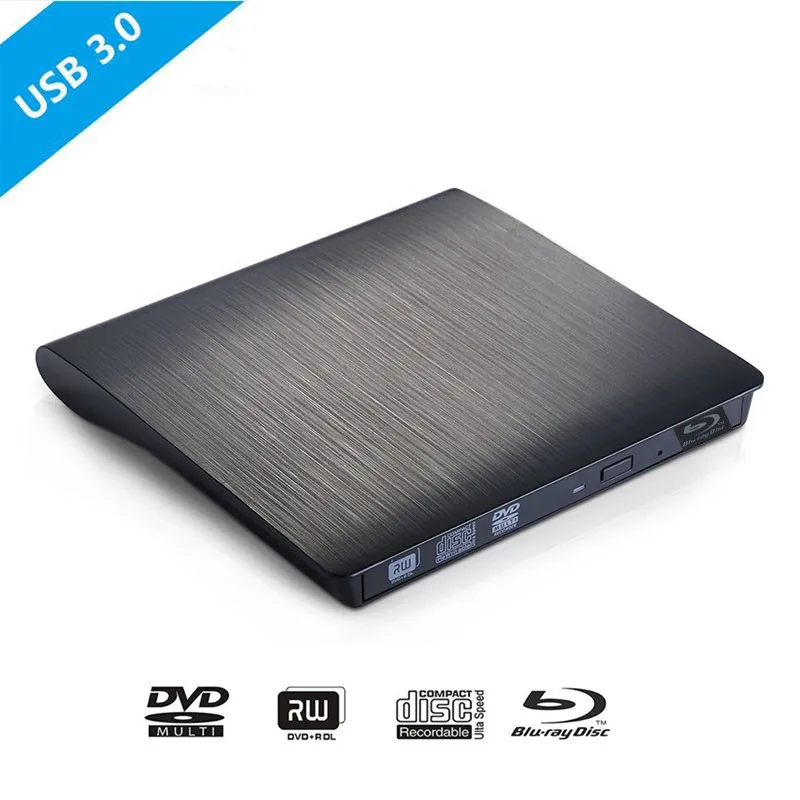 USB3.0 Bluray Drive External CD/DVD RW Burner BD-R...