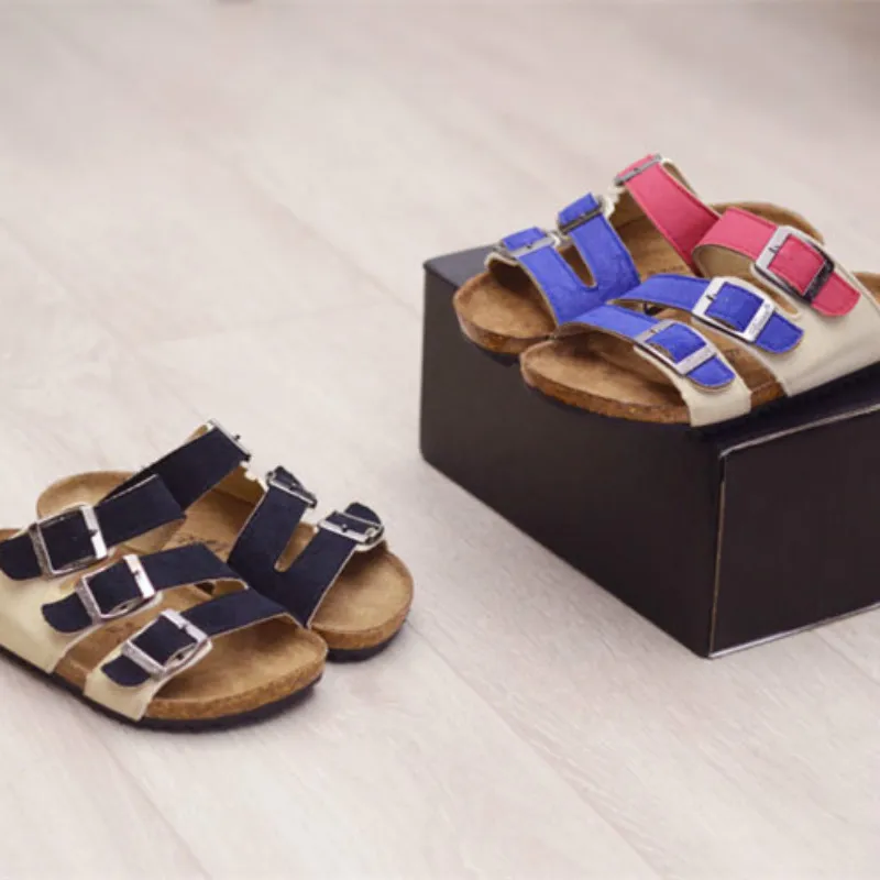 Small children summer shoes slippers cork shoes beach shoes shoes Birkenstocks parent-child 22-39 code tide Small children summer shoes slippers cork shoes beach shoes shoes Birkenstocks parent-child 22-39 code tide