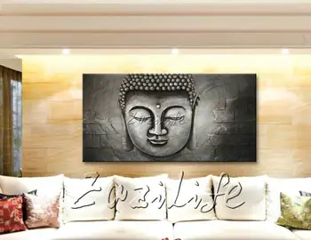 

Buda Buddha painting Zen Buddha Canvas Wall Art Modern Contemporary Abstract Painting Hand Painted Buda 12