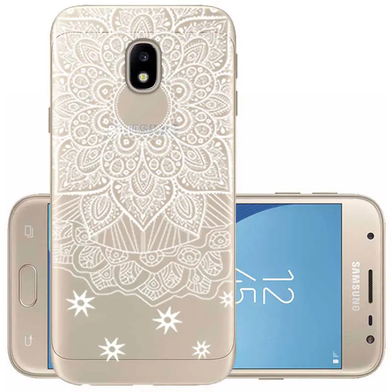 Arvin Soft TPU FOR Samsung Galaxy J7 2017 Smart Back Protective Phone Cover FOR Samsung J330 J4 J5 Clear Painted case FOR J6 J8 (7)