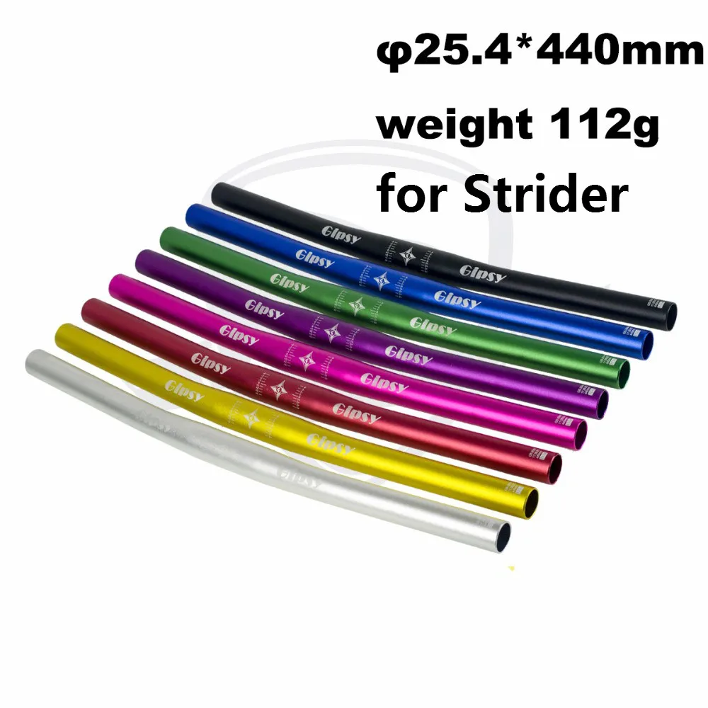 

New Balance bike Handlebar AL7075 Aluminum Alloy 25.4*440mm 25.4mm 440mm for S Children Balance bike High Quality