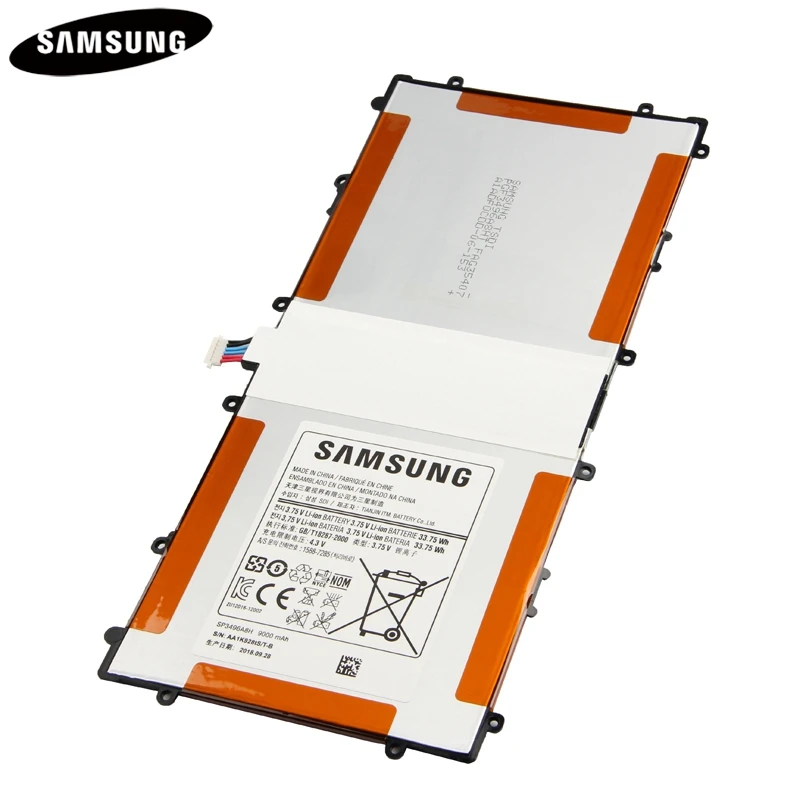 Аккумулятор для планшета SP3496A8H(1S2P) для samsung Google Nexus 10 GT-P8110 SP3496A8H HA32ARB 9000 мАч подлинный аккумулятор