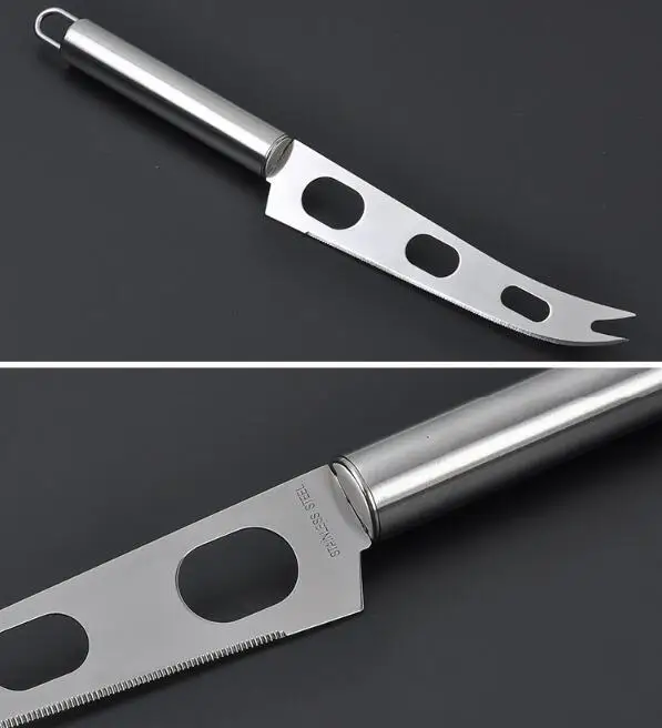 1 шт., сырный нож Нержавеющая сталь пиццы Ножи вилка Кухня инструменты для фруктов и овощей торт Ножи-30