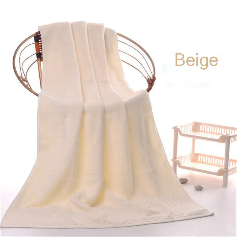 Египетский хлопок 920 г, банное полотенце, большой размер, более толстое пляжное полотенце, мягкое для кожи, 90*180, банное полотенце для отеля, подарок - Цвет: Beige