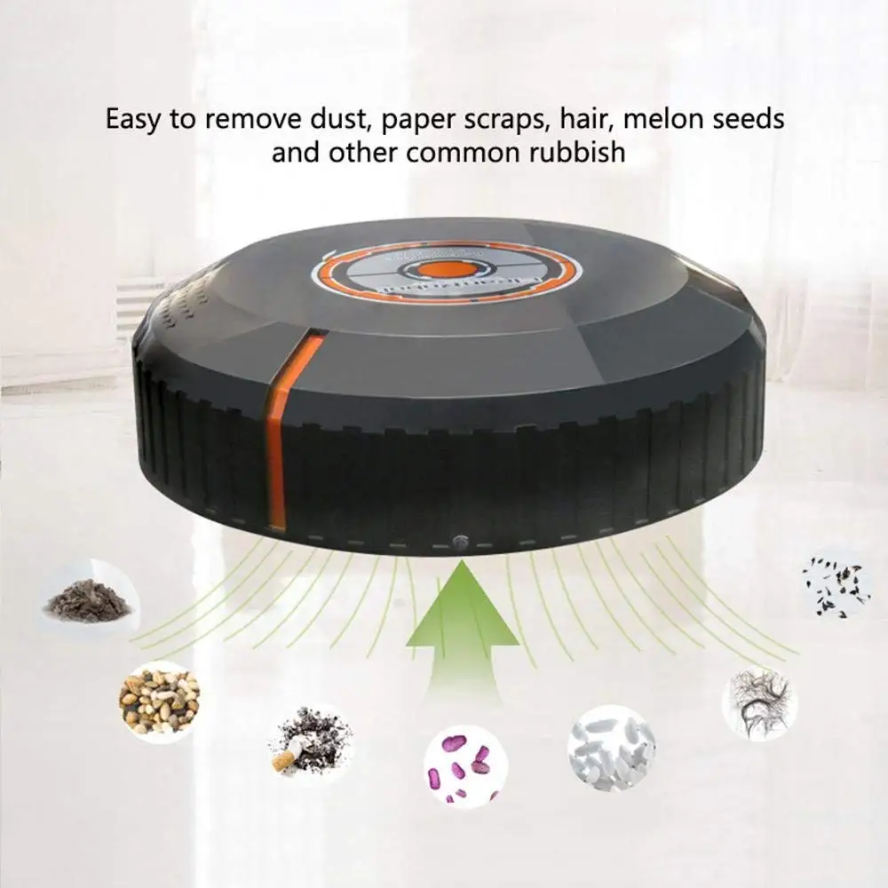 

Household Mini Rechargeable Strong Suction Sweeping Smart Electric Wireless Clean Robot Vacuum Cleaner Dust Dirt Cleaning Robot