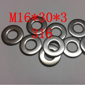 

M16*30*3 316 20pcs Stainless steel plain washer din125