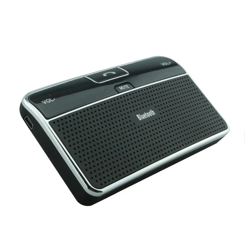 Bluetooth 4.0 EDR Handsfree Car Kit Speakerphone Sun visor Clip For