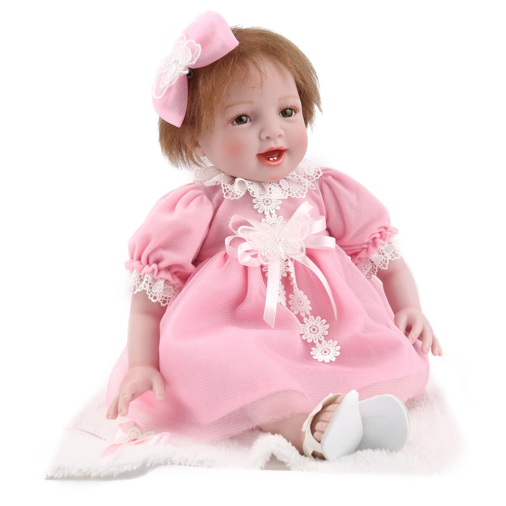 

KAYDORA 22Inch 55cm New Vinyl Silicone Reborn Baby Dolls Realistic Girl Play Toys Alive Bebe Menina Toddler Kid Birthday Gift