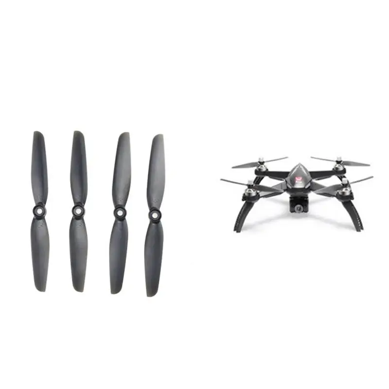 4 шт./компл. Пропеллер для MJX B5W Bugs 5W Wifi FPV RC Quadcopter Drone запасные части B80004 CW CCW детали