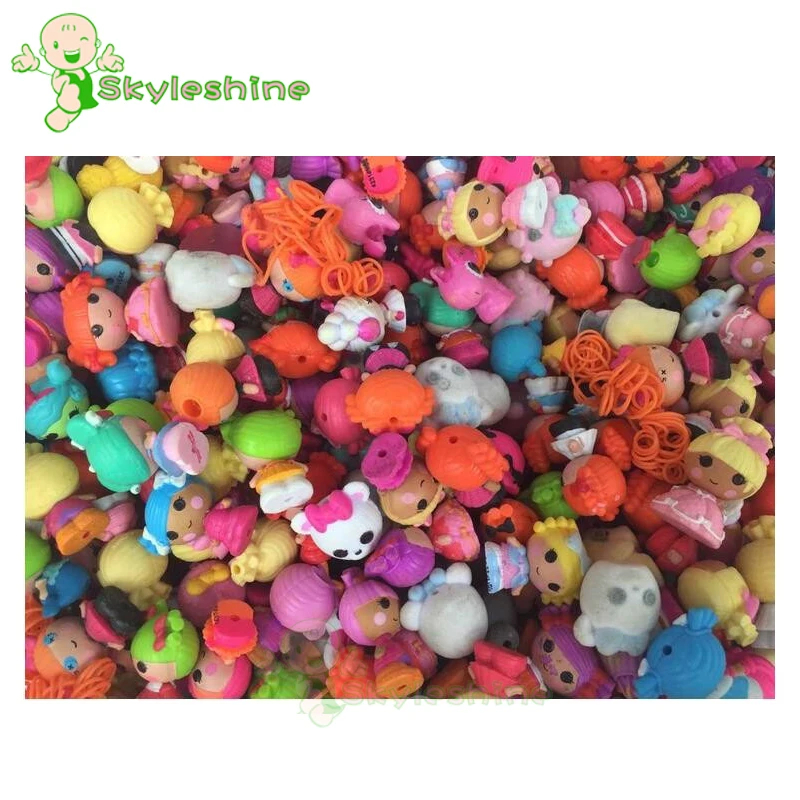 Skyleshine 100 шт./лот Куклы Super Mini Lalaloopsy и аксессуары для игрового домика игрушки экшн