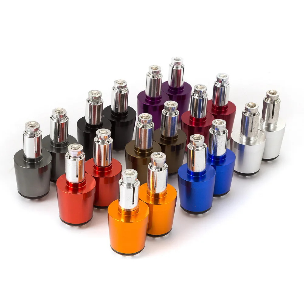 

7/8'' 22mm Handlebar Grips Motorcycle Counterweights Dirt Bike Moto Handle Bar End Cap Weight Plugs Slider Universal Bar Ends
