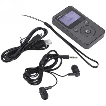 

Digital Radio DAB/DAB+ Decoding 87.5-108mhz Smooth 8-Hour Listening DAB FM Radio