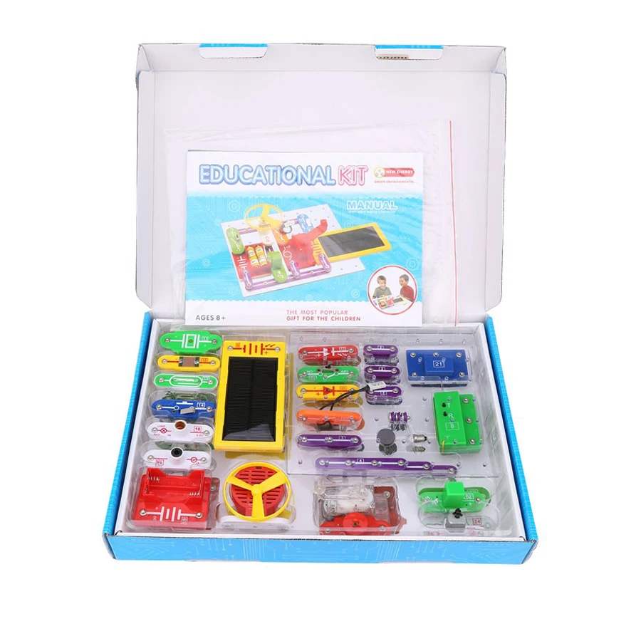 Smart Discovery Kit Circuits Smart Electronic Block Kit Educational Appliance Science Kit Toy DIY Blocks Electric Circuits Smart Discovery Kit Circuits Smart Electronic Block Kit Educational Appliance Science Kit Toy DIY Blocks Electric Circuits
