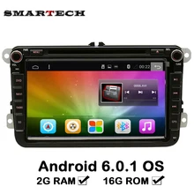 2G Android 6.0 Car Radio Stereo DVD GPS Navigation Head Unit for Polo Passat Rabbit Amarok Scirocco Touran Jetta Caddy Tiguan
