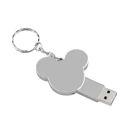 Лидер продаж Микки флеш-диск USB 2,0 4 GB 8 GB 16 Гб, 32 ГБ, 64 ГБ Флеш накопитель памяти диск Подарочный металлический 128 GB 256 GB диск USB накопитель