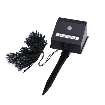 

Courtyard Solar Induction Earth String Light light String 100LED