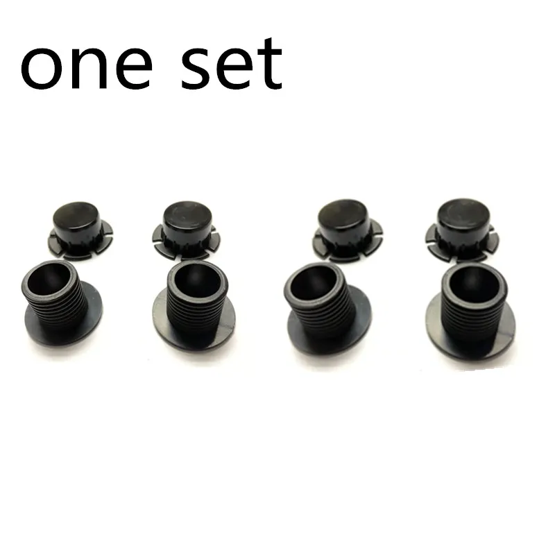 

obag accessories for the rope handle hand 1set 4pcs screw cap PU handles