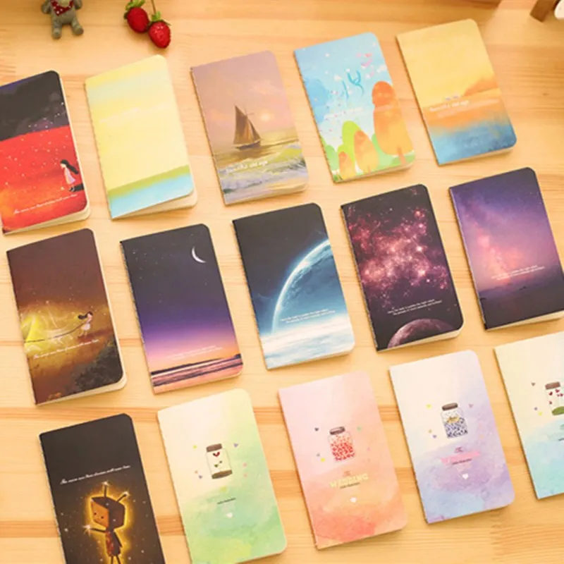 

Limit Shows New Mini Cute Journal Diary Notebook With Lined Paper Vintage Retro Notepad Book for Children Korean Stationery