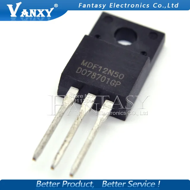 Best Value 5PCS  MDF12N50 12N50 TO-220F 500V 12A Notebook computer peripheral drive p new original