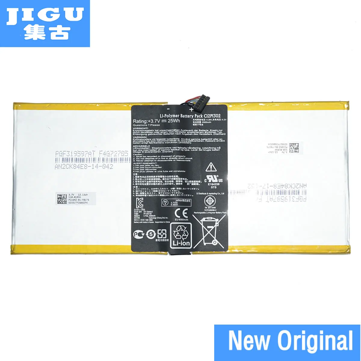

JIGU original Battery C12P1302 for ASUS for MeMo Pad 10 ME302KL