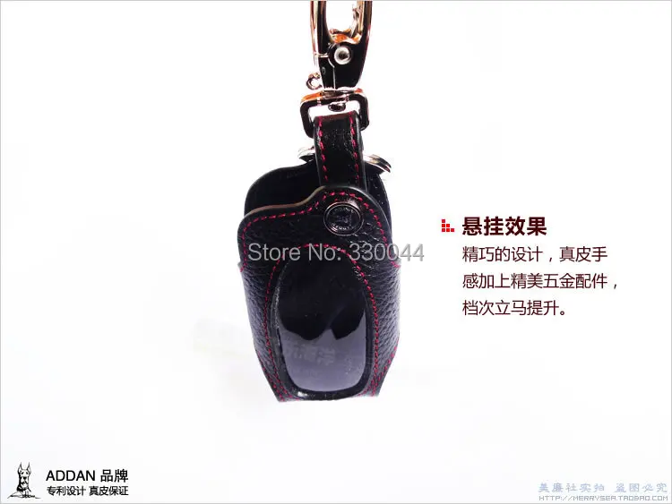Чехол из натуральной кожи для автомобильных ключей Toyota Camry Corolla RAV4 Highlander Crown Lander