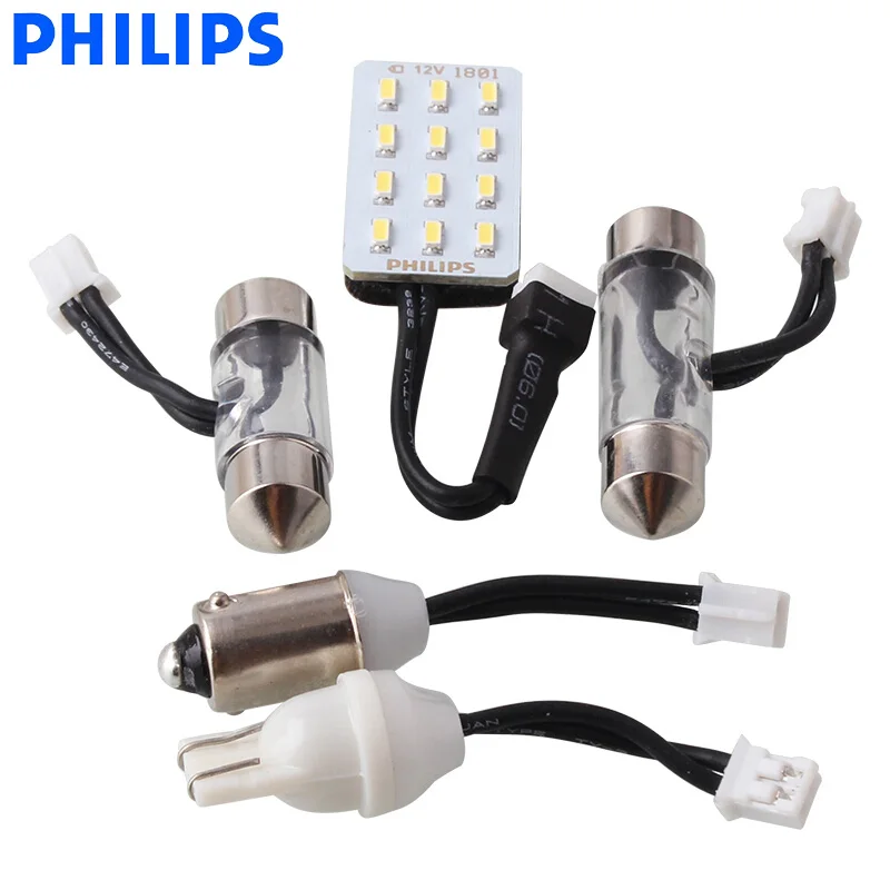 Philips LED MULTI T10 G14 Светодиодная лампа для чтения с несколькими розетками 6000K белый