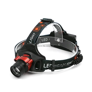 

For LED XM-L T6 Infrared Sensor Headlight Flashlight Torch Adjustable Focus Zoom IPX6 Waterproof Portable Light Promotion