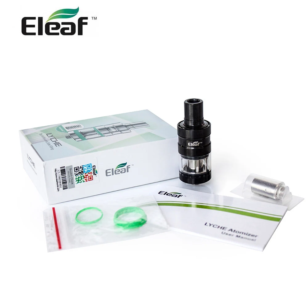 eleaf Lyche атомайзер с двойной и NC головкой 0.25ом головка нижняя сторона заполнения Vape Танк vs Lemo 2 Атомайзер