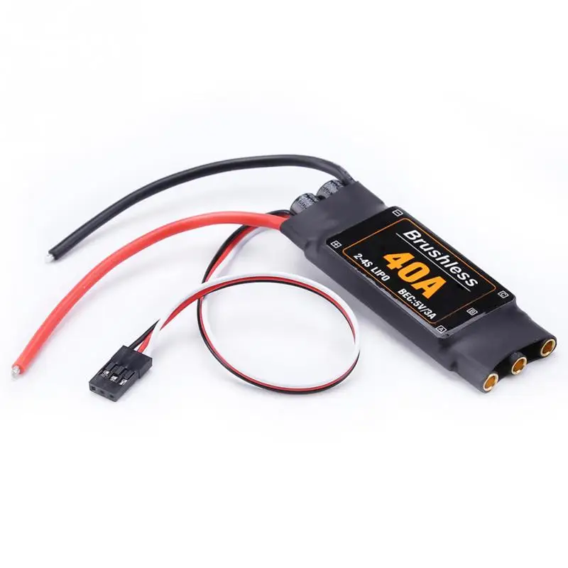 

40A Accessories Parts Motor FPV Speed Controller Components Brushless ESC Multicopters Airplanes Durable RC Toys Quadcopter