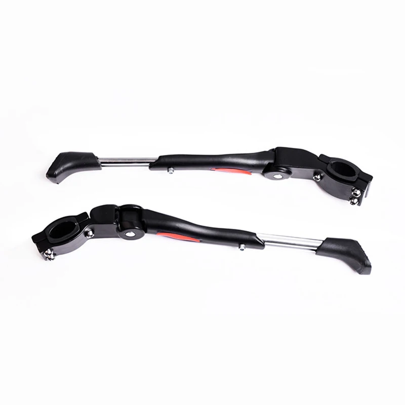Aluminium Alloy Bike Accessories Adjustable Side Replacement Cycling Bicycle Kickstand Bike Kick Stand Parts for 24-28"