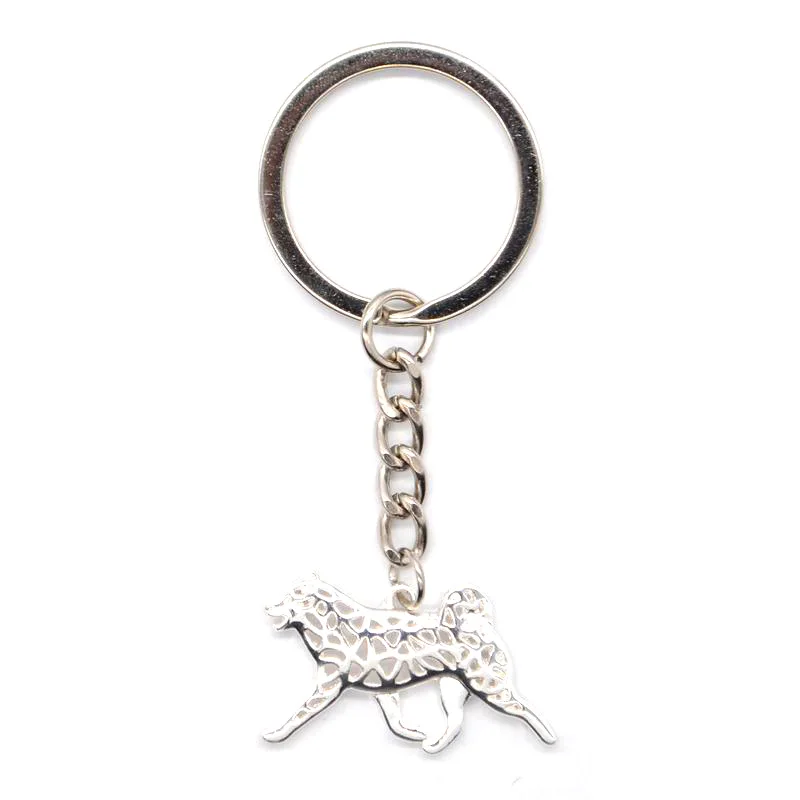 

2019 Lovers' Metal Animal Key Chains High Quality Shiba Inu Pendant Key Chains