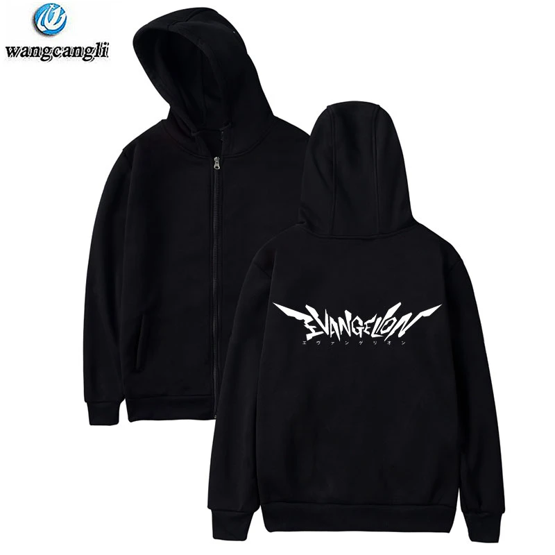 

Neon Genesis Evangelion NERV zipper hoodie men/women EVA cotton anime hoodies sweatshirt mens clothing fashion Jacket coat