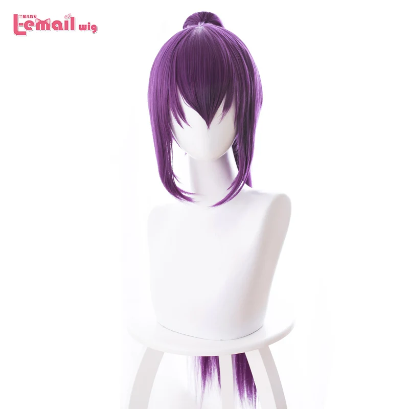 

L-email wig Game Fate Grand Order Lancer Scathach Cosplay Wigs Long Straight Heat Resistant Synthetic Hair Perucas Cosplay Wig