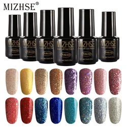 Mizhse Glitter Gel Polish Uv Gel de Uñas Brillante Barniz Nail Art Sparkles Nail Gel Polish Vernis Semi Uv Uv Barniz de Uñas Mizhse Glitter Gel Polish Uv Gel de Uñas Brillante Barniz Nail Art Sparkles Nail Gel Polish Vernis Semi Uv Uv Barniz de Uñas