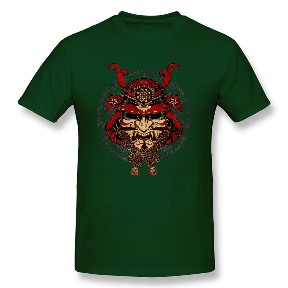  Mens T Shirt Samurai-Head-Mask196027 Design Tops Shirts 100% Cotton Crew Neck Short Sleeve Street Tops Shirt Summer Samurai-Head-Mask196027 dark