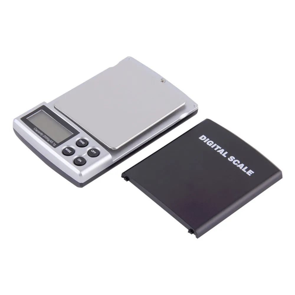 2000 г x 0,1 г мини карманные грамм электронные цифровые ювелирные весы Взвешивание кухонные весы с ЖК-дисплеем