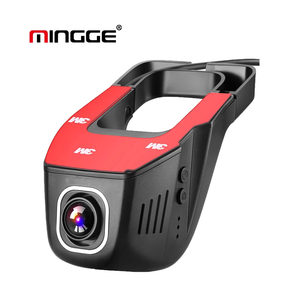 

MINGGE WiFi Car DVR Dual Lens Dash Cam 1080P F HD Night Vision Hidden Dashboard Camera Car Video Driving Recorder Vehicle Camera
